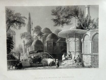<p class="headtitle">Complete Set with 164 plates and appendix to the Crimean War.</p><b>Pardoe, Julia and William Beattie.</b><br />The Beauties of the Bosphorus by Miss Pardoe. Illustrated in a series of views of Constantinoble and its environs by W. H. Bartlett., and The Danube [illustrated]: its history, scenery, and topography. By William Beattie, M.D. splendidly illustrated from sketches taen on the spot, ba Abresch, and drwan W.H. Bartlett. – Bild 3