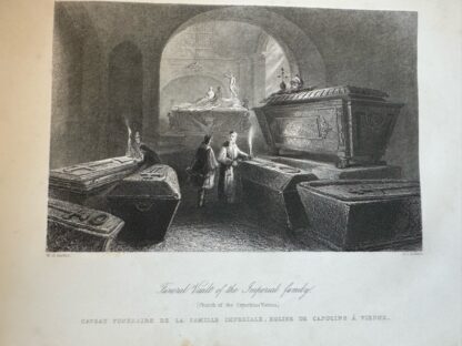 <p class="headtitle">Complete Set with 164 plates and appendix to the Crimean War.</p><b>Pardoe, Julia and William Beattie.</b><br />The Beauties of the Bosphorus by Miss Pardoe. Illustrated in a series of views of Constantinoble and its environs by W. H. Bartlett., and The Danube [illustrated]: its history, scenery, and topography. By William Beattie, M.D. splendidly illustrated from sketches taen on the spot, ba Abresch, and drwan W.H. Bartlett. – Bild 4