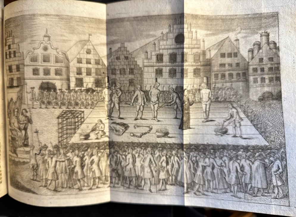<b>Kerssenbroick, Hermann von.</b><br />Geschichte der Wiedertäufer zu Münster in Westphalen. Nebst einer Beschreibung der Hauptstadt diese Landes. Aus einer lateinischen Handschrift Hermann von Kerssenbroick übersetzt. – Bild 4