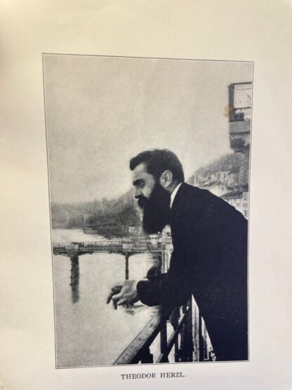<p class="headtitle">First American Edition</p><b>Herzl, Theodor.</b><br />The Jewish State. An Attempt at a modern Solution of the Jewish Question. – Bild 3