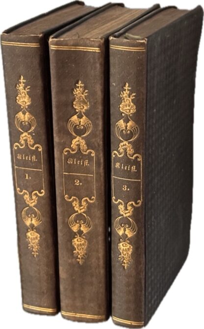 <b>Kleist, Heinrich von.</b><br />Gesammelte Schriften. Herausgegeben von Ludwig Tieck.
