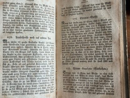 <b>Rosnack, Marie.</b><br />Stettiner Kochbuch. Anweisung auf eine feine und schmackhafte Art zu kochen, zu backen und einzumachen. Nach durch fünfzigjährige eigene Erfahrung bewahrten Recepten bearbeitet. – Bild 4