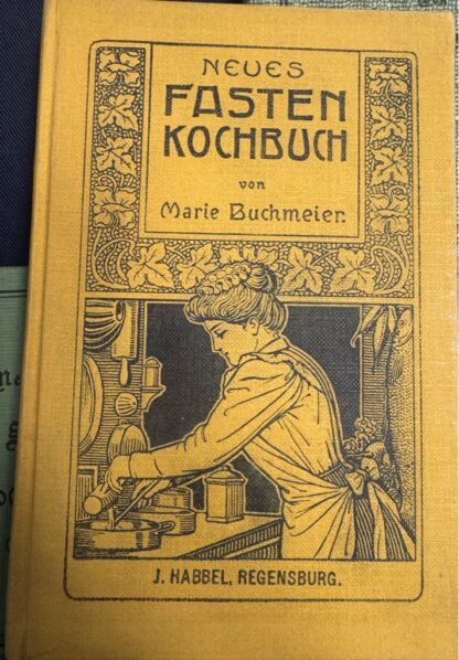 <p class="headtitle">Sammlung von 4 sehr hübschen und seltenen Kochbüchern von M. Buchmeier:</p><b>Buchmeier, Marie.</b><br />1. Neues Fasten-Kochbuch. 522 Original-Rezepte; 2. Neues Kochbuch für Weihnachtsbäckereien. 230 Originalrezepte.; 3. Neues Kartoffelkoch. 169 Original-Rezepte.; 4. Neues Pilz- oder Schwammerl-Kochbuch. 218 Originalrezepte für Schwammerlsuppe, Schwammerlklöse, Saucen, Pürees, Eier-, Fleisch- und Fisch-Speisen, Gemüse usw. – Bild 2