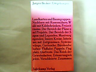 <b>Becker, Jürgen.</b><br />Umgebungen