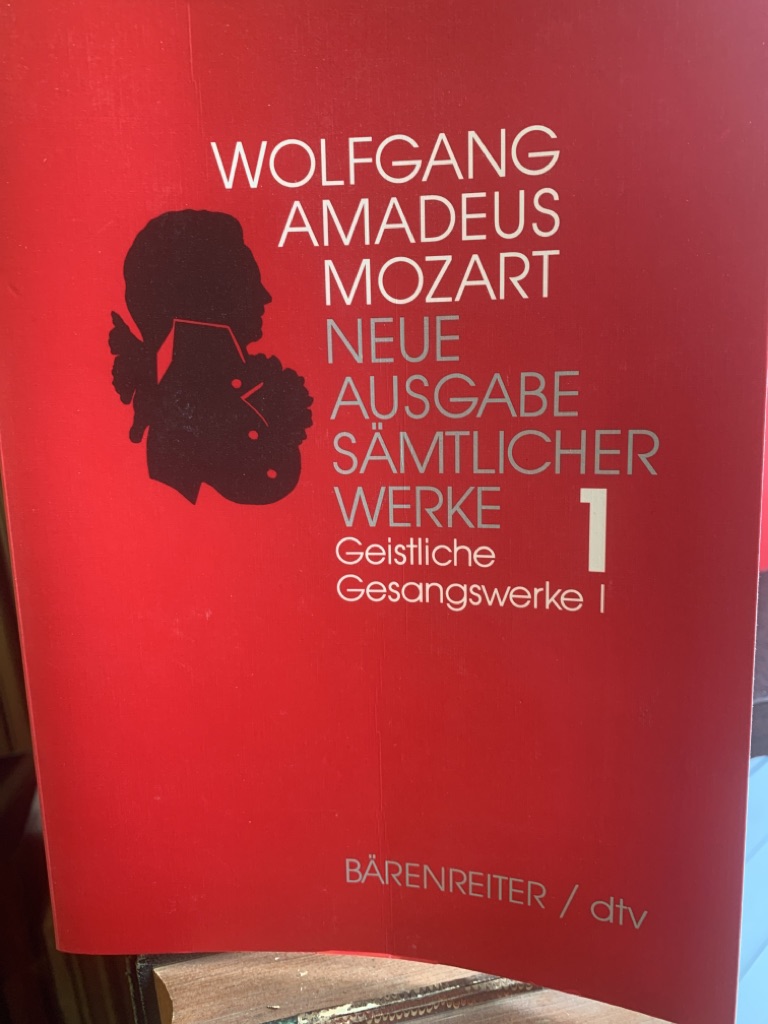 <b>Mozart, Wolfgang Amadeus.</b><br />Neue Ausgabe sämtlicher Werke: Taschenbuchausgabe – Bild 2