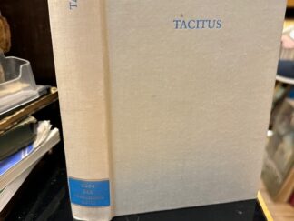 <p class="headtitle">Tacitus</p><b>Pöschl, Viktor.</b><br />Tacitus