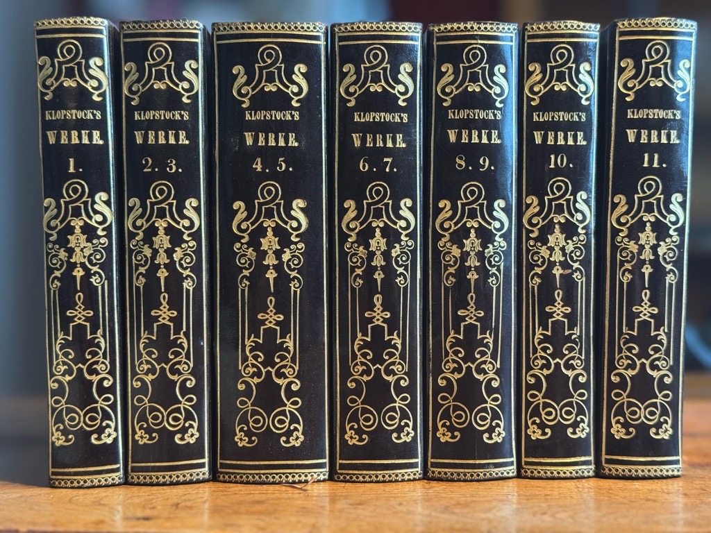 <b>Klopstock, Friedrich Gottlob.</b><br />Klopstocks sämmtliche Werke. Stereotype Ausgabe.