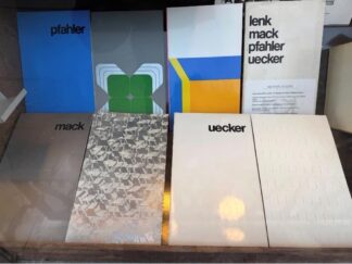 <b>Lenk, Thomas, Günther Uecker Heinz Mack u. a.</b><br />Lenk - Mack - Pfahler - Uecker. XXXV Biennale di Venezia 1970 Padiglione tedesco :