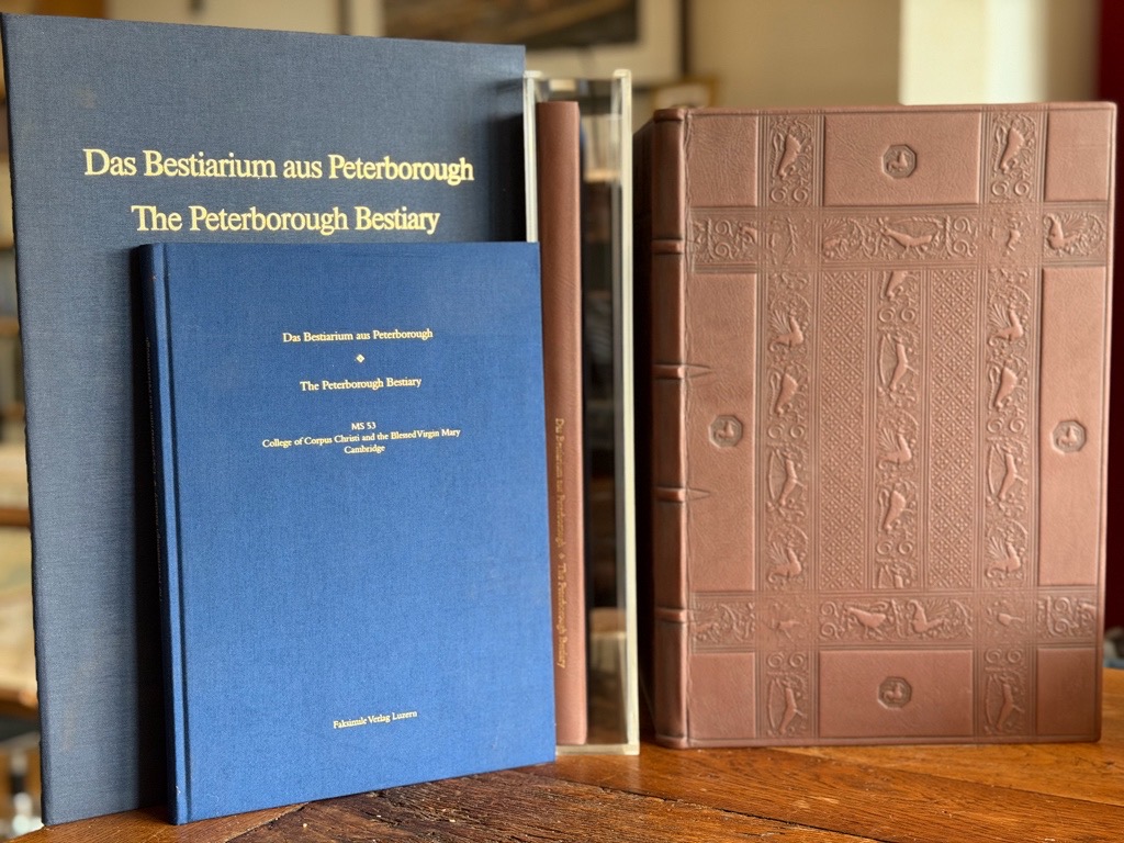 <p class="headtitle">PETERBOROUGH BESTIARIUM FAKSIMILE</p><b></b><br />Das Bestiarium aus Peterborough / The Peterborough Bestiary. The Parker Library, College of Corpus Christi and the Blessed Virgin Mary, Ms. 53 (fols. 189R-210V). – Bild 5