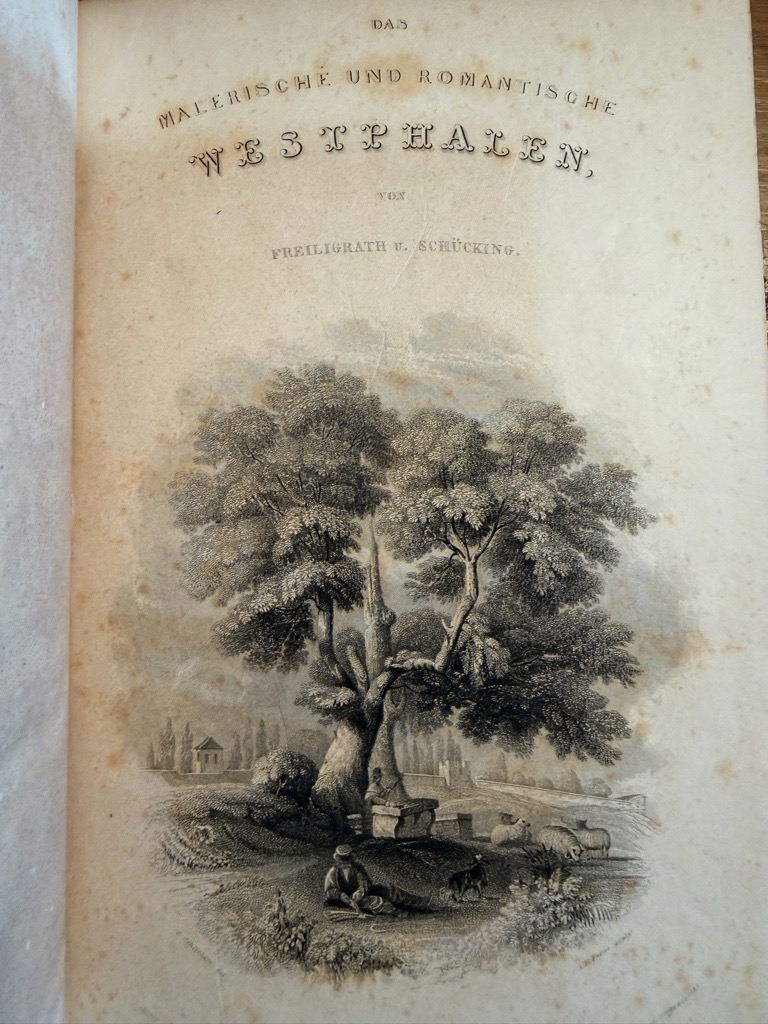 <b>Freiligrath, Ferdinand und Levin Schücking.</b><br />Das malerische und romantische Westphalen. – Bild 2