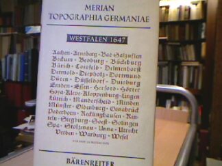 <b>Merian, Matthaeus.</b><br />Westfalen 1647 ( Topographia Westphaliae )