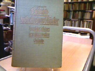 <b>Brand, Albert.</b><br />Geschichte des Fürstbistums Münster.