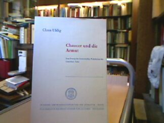 <b>Uhlig, Claus.</b><br />Chaucer und die Armut.