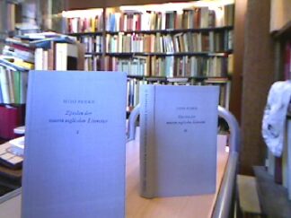 <b>Funke, Otto.</b><br />Epochen der neueren englischen Literatur.