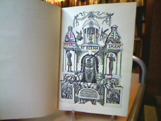 <b>Shaw, [George] Bernard.</b><br />Prefaces by Bernard Shaw.