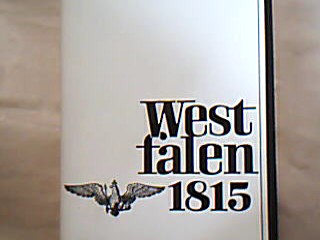 <b></b><br />Westfalen 1815.