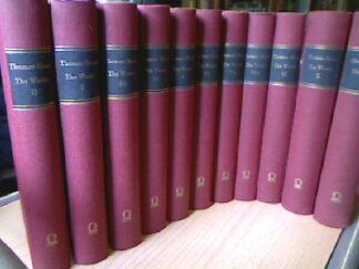 <b>Hood, Thomas.</b><br />The Works. Edited with Notes, by his Son, Thomas Hood, jun., and Daughter, Frances Freling Broderip (1882-1884).