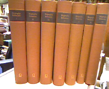 <b></b><br />Biographia Britannica : or, the Lives of the Most eminent Persons Who have flourished in Great Britain and Ireland, From the earliest Ages, down to the present Times : Collected from the best Authorities, both Printed and Manuscript, And digested in the Manner of Mr Bayles` s Historical and Critical Dictionary. (1747-1766).