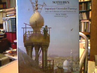 <b>Sothebys.</b><br />Important Orientalist Paintings from the Collection  of Coral Petroleum, Inc.