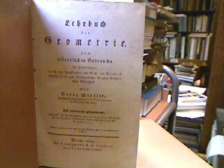 <b>Winkler, Georg.</b><br />Lehrbuch der Geometrie.