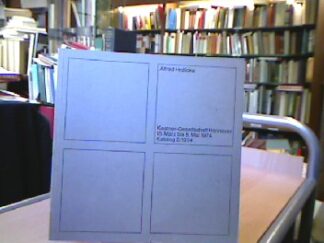 <b>Hrdlicka, Alfred.</b><br />Katalog 2/1974.