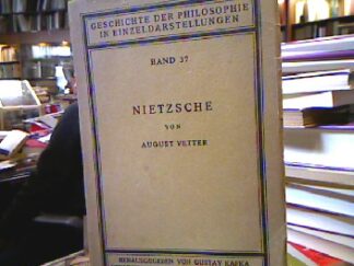 <b>Vetter, August.</b><br />Nietzsche.