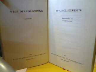 <b>Halbe-Clerwall, Helli.</b><br />Psycholinguistik.