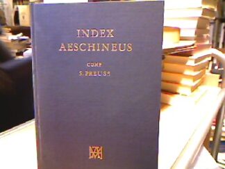 <b>Preuss, S.</b><br />Index Aeschineus