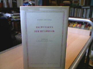 <b>Feuling, Daniel.</b><br />Hauptfragen der Metaphsik.