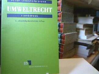 <b>Storm, Peter-Christoph.</b><br />Umweltrecht : Einführung.