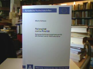 <b>Schewe, Martin.</b><br />Rationalität contra Finalität : Spinozas Anthropomorphismuskritik als Element seiner Methodenlehre.