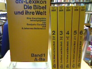 <b>Cornfeld (Hrsg.), Gaalyahu und G. Johannes Botterweck.</b><br />dtv-Lexikon. Die  Bibel und ihre Welt. 6 Bände.