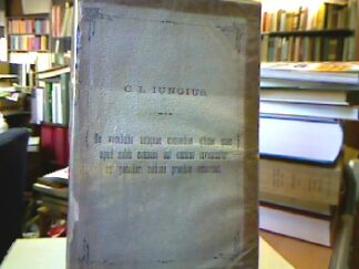 <b>Iungius, Conradus Ludovicus.</b><br />De vocabulis antiquae comodiae atticae quae apud solos comicos aut omnino inveniuntur aut peculiari notione praedita occurunt.
