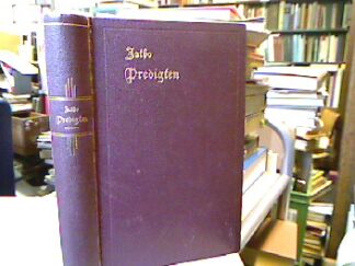 <b>Jatho, Carl.</b><br />Predigten.