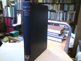 <b>Cornelius Tacitus.</b><br />Corneli Taciti Historiarum libri recognovit brevique adnotatione critica instruxit C. D. Fisher.
