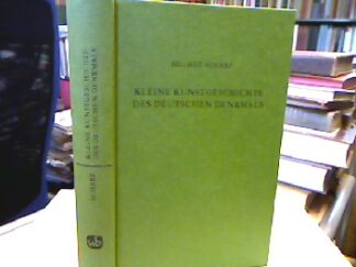 <b>Scharf, Helmut.</b><br />Kleine Kunstgeschichte des deutschen Denkmals.