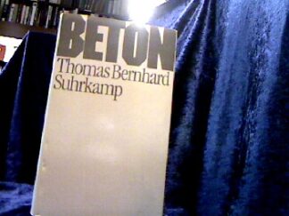 <b>Bernhard, Thomas.</b><br />Beton.