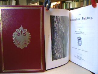 <b>Richter, Eduard und Friedrich [Hrsg.] Umlauft.</b><br />Das Herzogthum Salzburg.