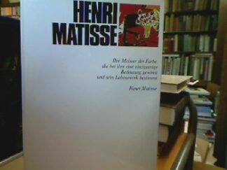 <b>Orienti, Sandra.</b><br />Henri Matisse.