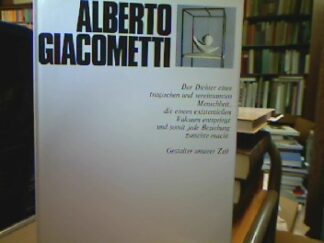 <b>Bovi, Arturo.</b><br />Alberto Giacometti.