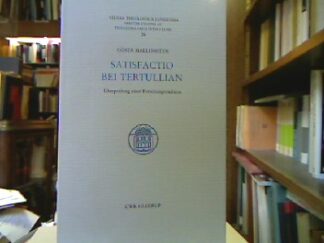<b>Hallonsten, Gösta.</b><br />Satisfactio bei Tertullian.
