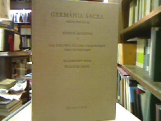 <b>Kohl, Wilhelm [Bearb.].</b><br />Das Bistum Münster. 3. Das (freiweltliche) Damenstift Freckenhorst.