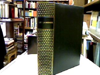 <b>Martinet, André [Hrsg.].</b><br />Le Langage (Encyclopédie de la Pléiade, 25).