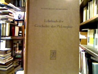 <b>Windelband, Wilhelm.</b><br />Lehrbuch der Geschichte der Philosophie.