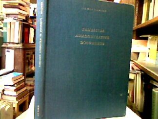 <b>Gardiner, Sir Alan [Ed.].</b><br />Ramesside administrative documents.
