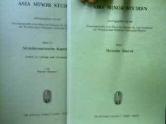 <b>Forschungsstelle Asia Minor Sem. Alte Geschichte WWU Münster ( Hg.).</b><br />Asia Minor Studien 1-25. Hrsg. von der Forschungsstelle Asia Minor im Seminar für Alte Geschcihte der Westfälischen Wilhelms-Universität Münster