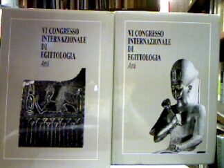 <b>Zaccone, Gian Maria [Hrsg.] und Tomaso Ricard di Netro.</b><br />VI Congresso internazionale di Egittologia. Atti I-II. 2 Vols. (komplett).