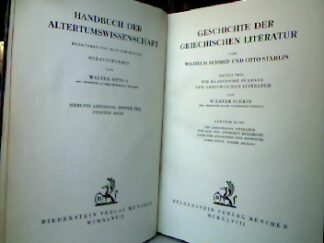 <p class="headtitle">Schmid-Stählin</p><b>Schmid, Wilhelm.</b><br />Geschichte der griechischen Literatur.