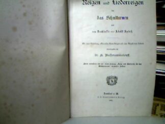 <b>Wassmannsdorff, Karl.</b><br />Reigen und Liederreigen für das Schulturnen aus dem Nachlasse von Adolf Spieß