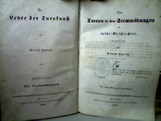 <b>Spiess, Adolf.</b><br />Das Turnen in den Stemmübungen für beide Geschlechter, dargestellt von Adolf Spiess